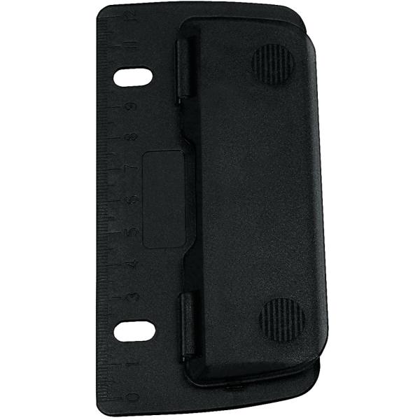 Taschenlocher, Stanzleistung: 3 Blatt, schwarz WEDO 67 801 (4003801791746)