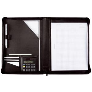Schreibmappe 'CATANA', A4, Nappa-Leder, schwarz Alassio 30055 (4021068300556)