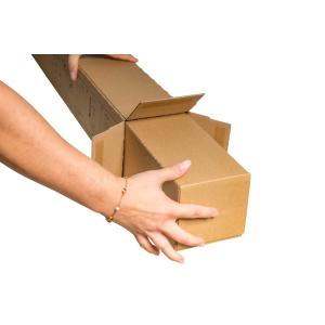 smartboxpro Versandhülse, (B)715 x (T)105 mm, SK, braun SMARTBOXPRO 311600210 (4250414139346)
