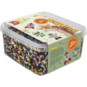 Bio midi 'Volltonmix', in Kunststoffbox Hama Bügelperlen 1900 (0028178019006)