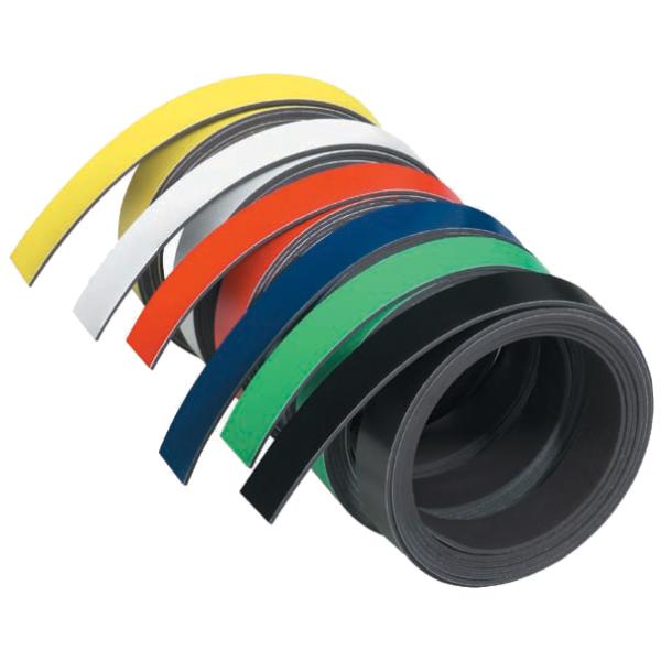 Magnetband, (L)1.000 x (T)20 x (H)1 mm, gelb FRANKEN M805 04 (4016946052979)