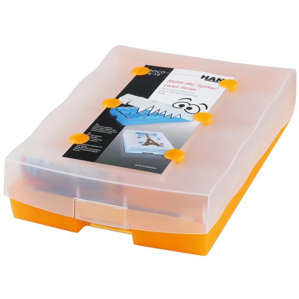 Lernkartei CROCO 2-6-19, A8 quer, grau-transluzent HAN 9988-693 (4012473998827)