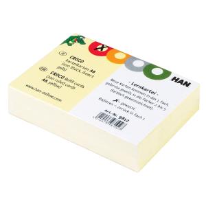Karteikarten für Lernkartei CROCO, A8 quer HAN 9812 (4012473981027)