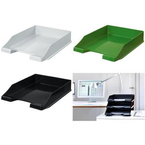 Briefablage KLASSIK, DIN A4, Polystyrol, lichtgrau HAN 1027-X-11 (4012473112926)