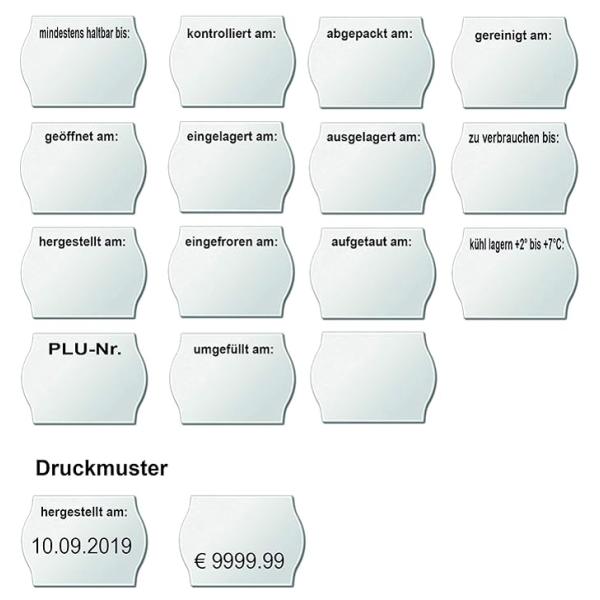 Preisauszeichner Classic M 2026, HACCP-Kit METO 30004658 (4059732098034)