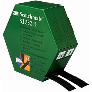 Scotchmate Haken- und Schlaufenband, Maße: 25, 4 mm x 5 m 3M SJ 352 D (4001895502033)