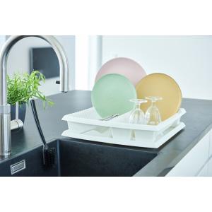 Geschirrablaufkorb mit Tablett, silber plast team 13480802 (5707672981891)