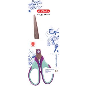 Schere my.pen, spitz, blau/ weiß herlitz 300006784 (4008110375274)
