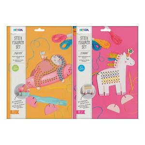 Stickfiguren-Set 'Einhorn' HEYDA 20-48 707 73 (4005329159121)
