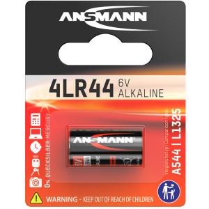 Alkaline Batterie 4LR44, 6 Volt, 1er Blister ANSMANN 1510-0009 (4013674021352)