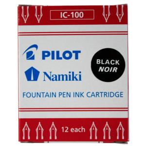 Tintenpatronen Namiki, für Füllhalter Capless, schwarz PILOT 194481 (4902505194481)