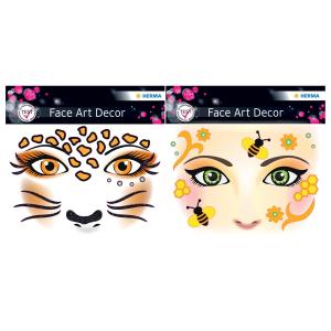 Face Art Sticker Gesichter 'Leopard' HERMA 15303 (4008705153034)