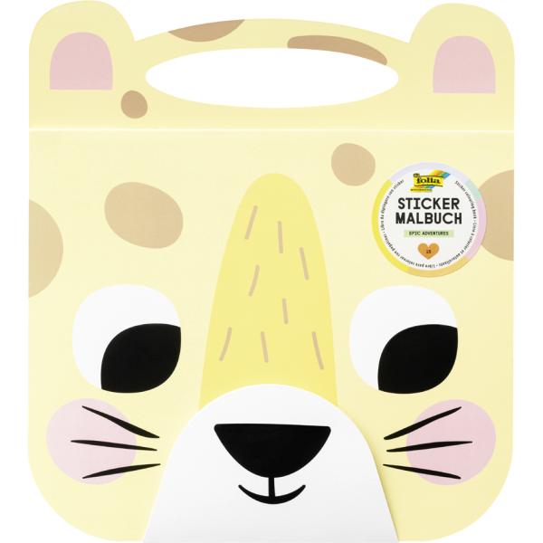 Sticker-Malbuch RAINBOW DREAMS, 15 Blatt + Sticker folia 82304 (4001868142594)