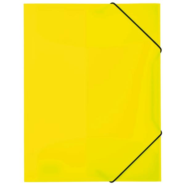 Eckspannermappe, aus PP, DIN A4, neon-orange HERMA 19656 (4008705196567)