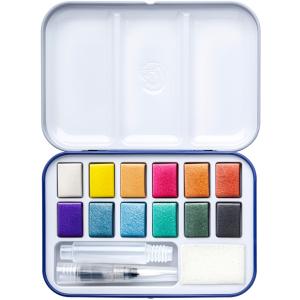 Metallic-Aquarellfarbe, 12er Metalletui STAEDTLER 888M M12-C (4007817167977)
