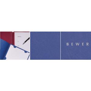 Bewerbungsmappe 'Spirit', DIN A4, aus Karton, blau PAGNA 44137-02 (4013951006775)
