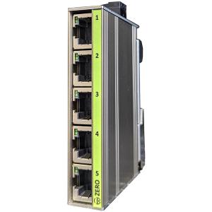 Unmanaged Industrial Ethernet Switch ZERO-RS, 8 Port TERZ (214601)