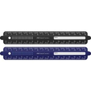 Lineal Dots 30 cm sortiert FABER CASTELL 172130 (4005401721307)