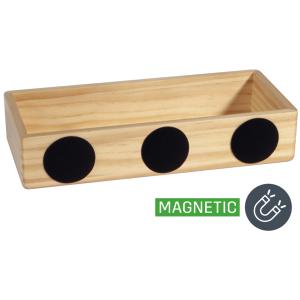 Holz-Stifteschale 17,5x4 cm beige magnetisch SIGEL BA400 (4004360792526)