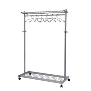 Garderobenwagen 'LUX', mobil, (H)1.800 mm, silber ALBA PMLUX6 (3129710010219)