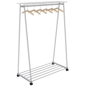 Garderobenständer 'OSLO', (H)1.780 mm, silbergrau ALBA PMOSLO (3129710016457)