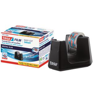 Tischabroller Smart ecoLogo, bestückt, schwarz tesa 53904-00000-01 (4042448259752)