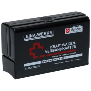 LEINA KFZ-Verbandkasten Star II, Inhalt DIN 13164, schwarz REF 10058 (4011166100585)