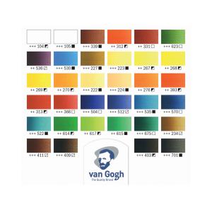 ROYAL TALENS Van Gogh Holzkasten-Set Ölfarbe Superior Royal Talens 02843425 (8712079317973)