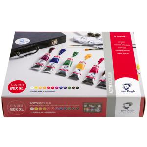 ROYAL TALENS Van Gogh Acrylfarben-Starterbox XL, 12 x 40 ml Royal Talens 22842510 (8712079514273)
