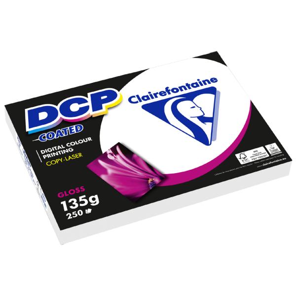 Laserdruckerpapier DCP Coated Gloss, DIN A4 Clairefontaine 6851C (3329680685107)