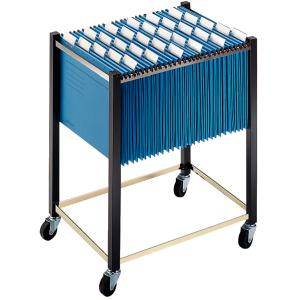 Hängemappen-Wagen, DIN A4/ DIN A3, 4 Lenkrollen, braun LEITZ 1971-00-00 (4002432345595)