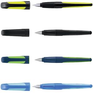 Schulfüller EASYbuddy Feder A schwarz limette inkl. Standardpatrone STABILO 5032/1-41 (4006381515276)