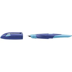 Füllhalter EASYbirdy L, Linkshänder, blau/ azur STABILO 5013/4-41 (4006381542364)