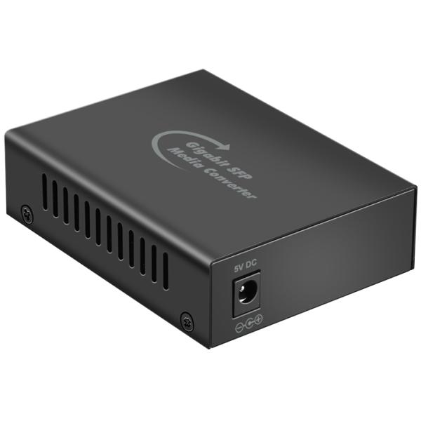 LogiLink Gigabit Medienkonverter, RJ45/ SFP, schwarz NMC001 (4052792075564)