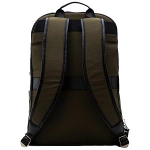 Business Notebook-Rucksack ALYA, dunkelgrün/ schwarz BESTLIFE BB-3516GE (6955481417967)