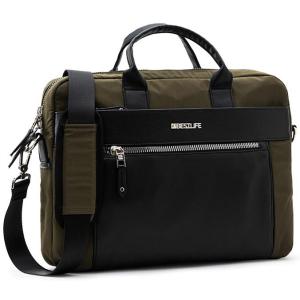 Business Notebook-Tasche ALYA, dunkelgrün/ schwarz BESTLIFE BBC_3516GE (6955481418803)