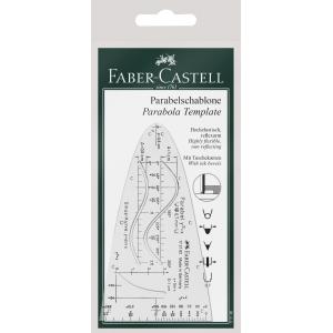 FABER-CASTELL Einheitsparabel, transparent, Kunststoff Faber-Castell 172182 (4005401721826)