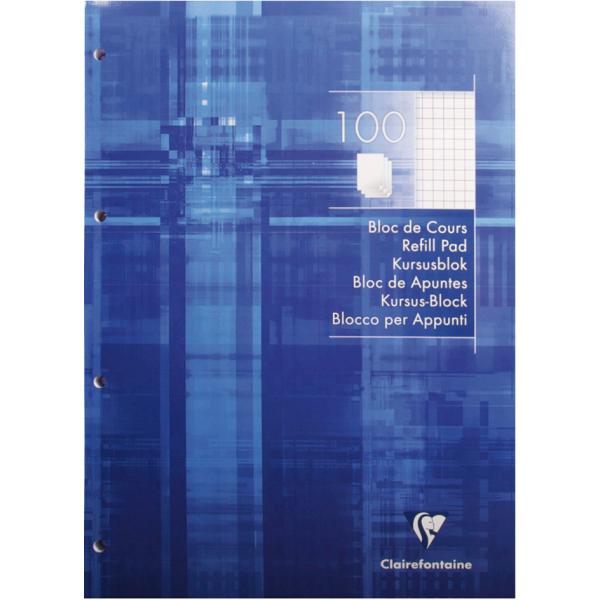 Schulblock, DIN A4, Französische Lineatur Clairefontaine 5819C (3329680058192)