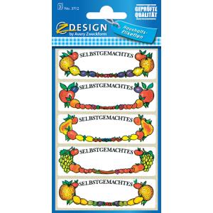 ZDesign HOME Haushalts-Etiketten 'Rechteckig mit Schrift' 59187 (4004182591871)