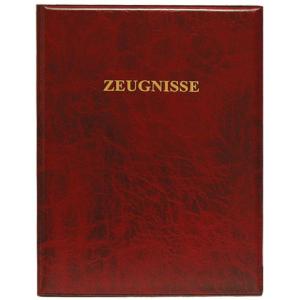 Zeugnisringbuch, Kunststoff, DIN A4, dunkelrot ROTH 88503 (4028279885032)