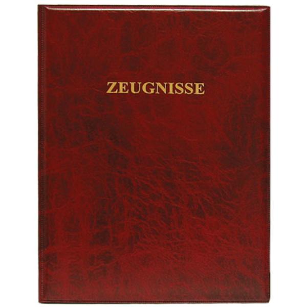 Zeugnisringbuch, Kunststoff, DIN A4, dunkelrot ROTH 88503 (4028279885032)
