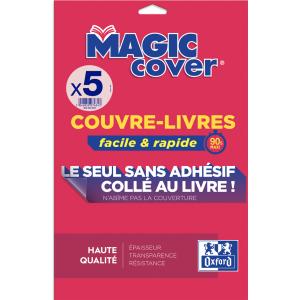 Buchschoner 'Magic Cover', Inhalt: 5 Blatt Oxford 400008903 (3045050076343)