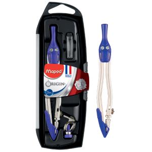 Zirkelkasten Origin, 3-teilig, farbig sortiert Maped 305811 (3154143058118)