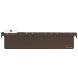 Hänge-Leitkarte für SERIE 18 Hängeregistratur, braun LEITZ 1827-00-00 (4002432303205)