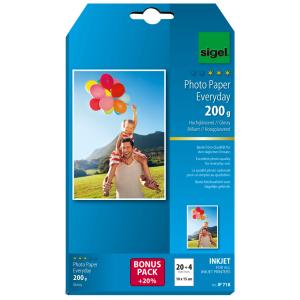 InkJet-Everyday-Foto-Papier 'HOT DEAL', 10 x 15 cm sigel T1154 (4004360849435)