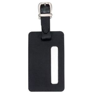 Gepäckanhänger, aus Leder, schwarz JSA 43118 (4021068431182)