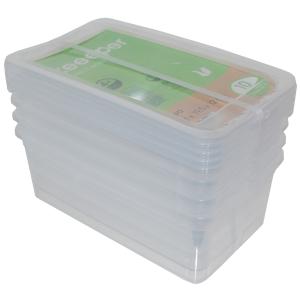 Aufbewahrungsbox BASIC XL, 60 Liter, transparent smartstore
