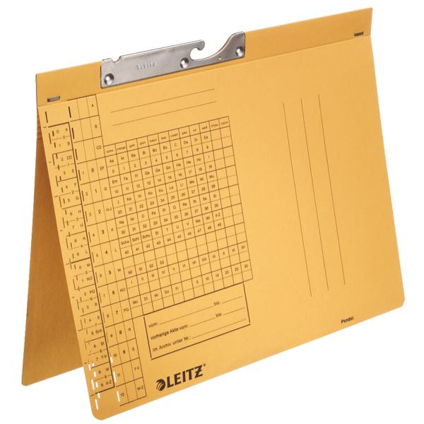 Pendelhefter, A4, Behördenheftung, gelb, 250 g/ qm LEITZ 2094-00-15 (4002432304448)
