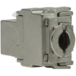 LogiLink Keystone Modul Kat.6A, Klasse EA, geschirmt, grau NK4001 (4052792026818)