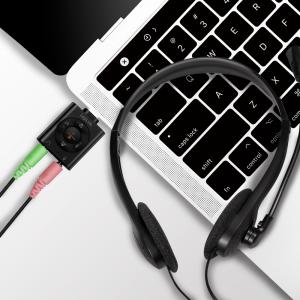 Stereo Headset, mit Mikrofon, schwarz LogiLink HS0052 (4052792061512)